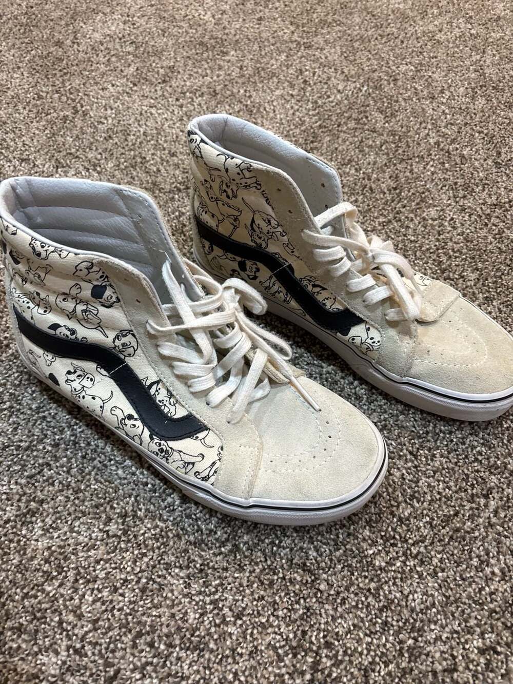 Vans x Disney 101 Dalmatians Sk8-Hi High Top Sneakers